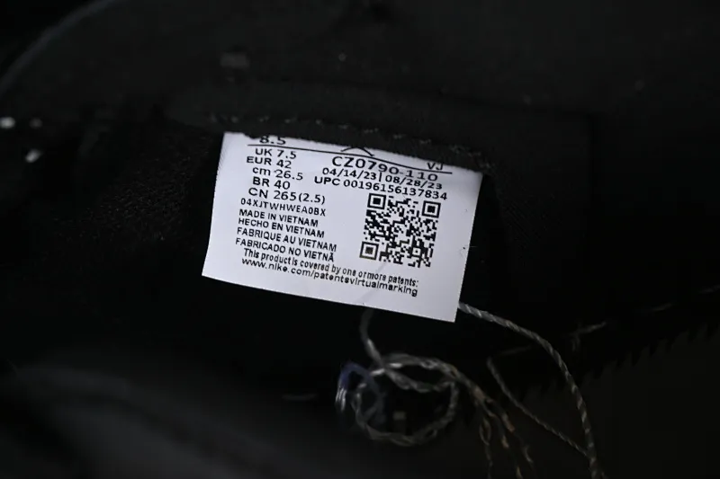 All categories Air Jordan Jordan series basketball shoes Air Jordan 1 Low Z version Air Jordan 1 Low AJ1 Joe 1 black and white panda low-top cultural casual sneakers CZ0790-110